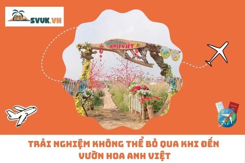 Trải Nghiệm Không Thể Bỏ Qua Khi Đến Vườn Hoa Anh Việt